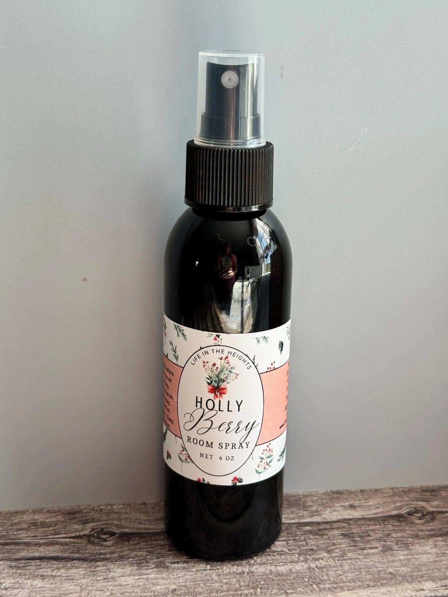 Holiday Scented Room Spray - 4 oz. Natural Ingredients, Room & Linen Spray