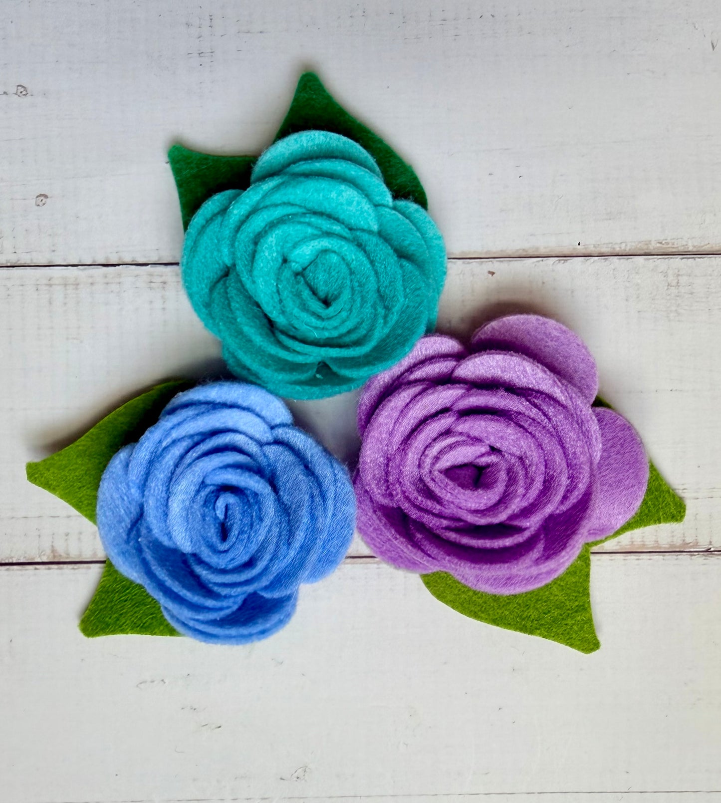 Felt Flower Accessory- 2 Sizes