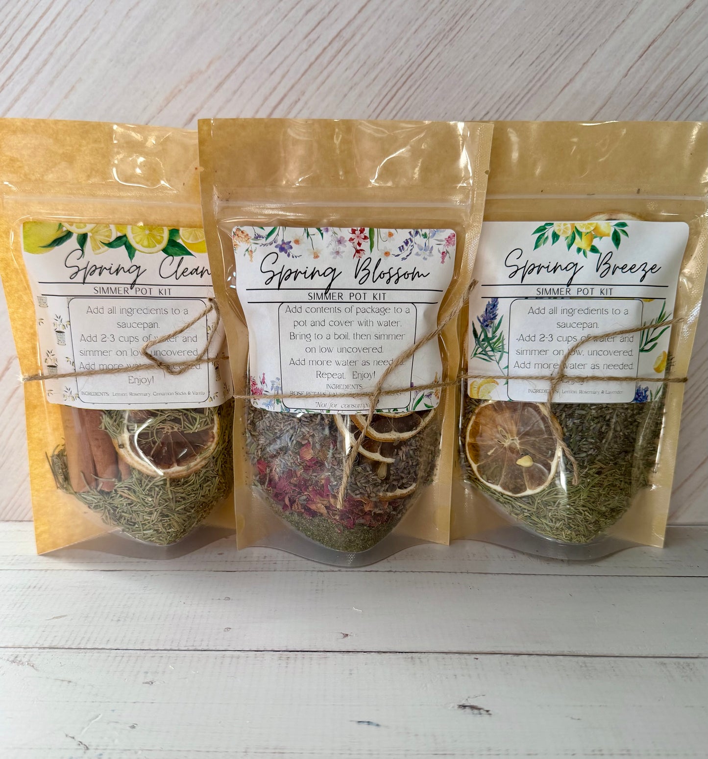 Spring Collection Simmer Pot Kits