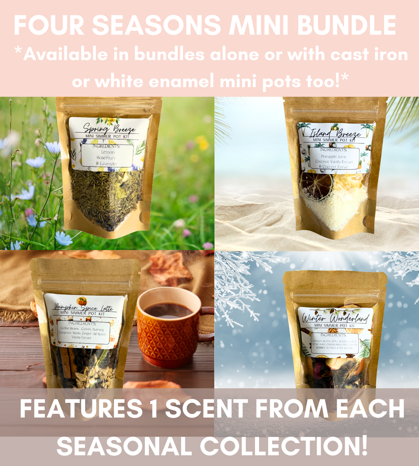Four Seasons Mini Simmer Pot Set