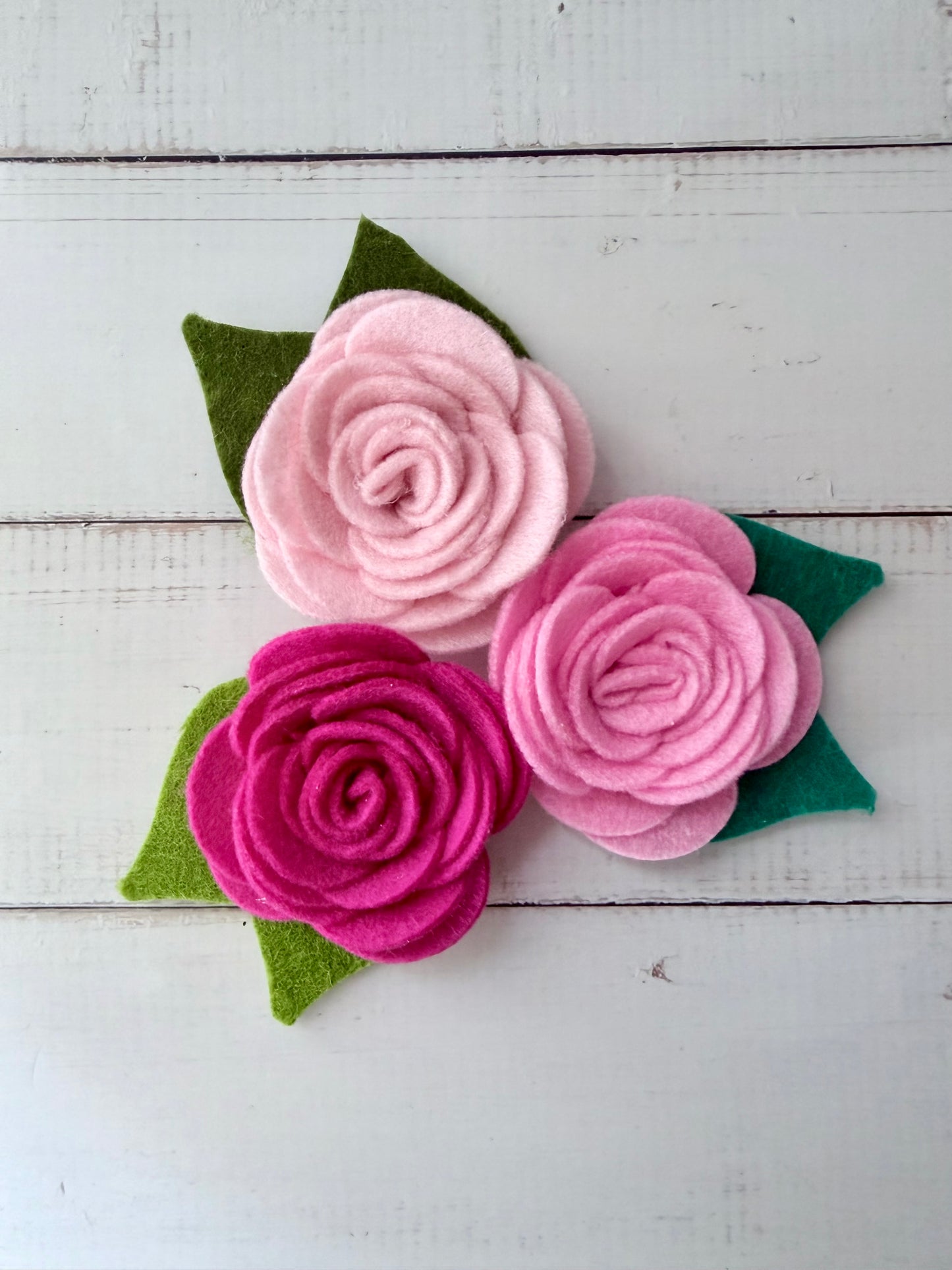 Felt Flower Accessory- 2 Sizes