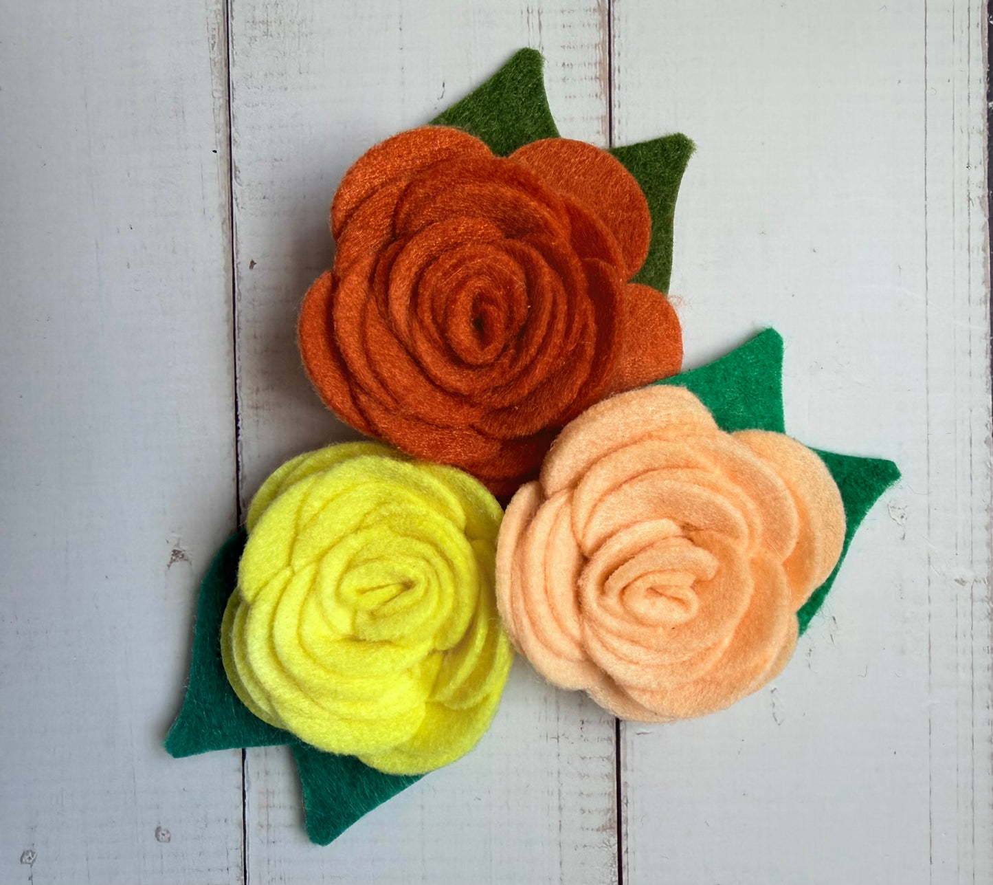 Felt Flower Accessory- 2 Sizes