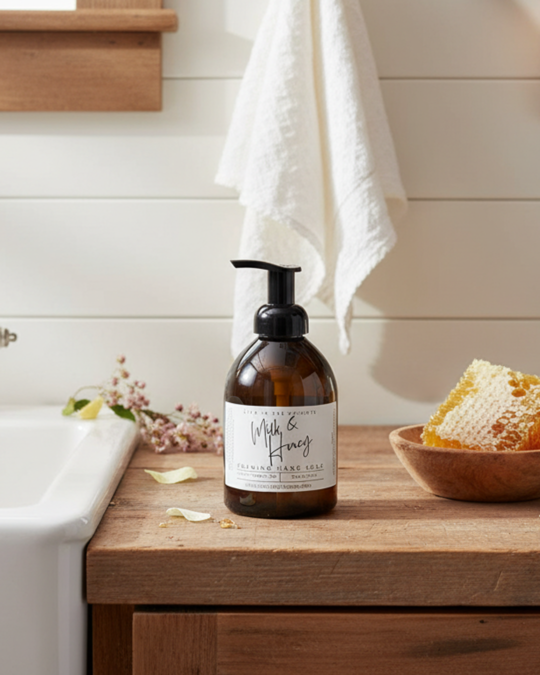 Gentle Foaming Hand Soap – Farmhouse Style – 17 oz – Wild Lavender, Milk & Honey, Sweet Citrus