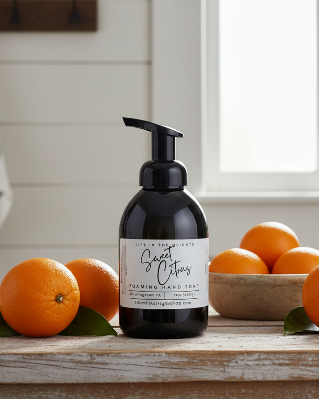 Gentle Foaming Hand Soap – Farmhouse Style – 17 oz – Wild Lavender, Milk & Honey, Sweet Citrus