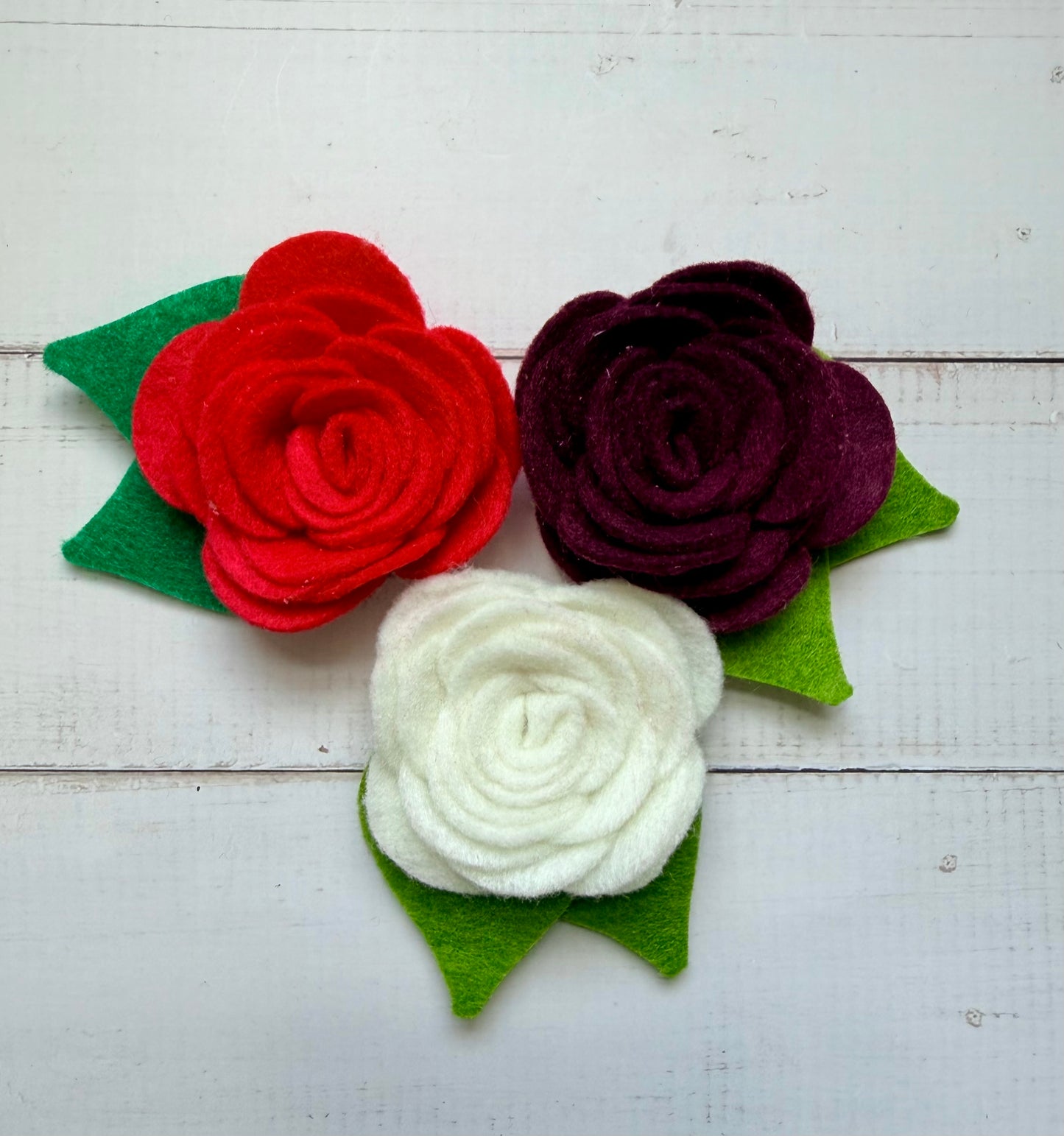 Felt Flower Accessory- 2 Sizes
