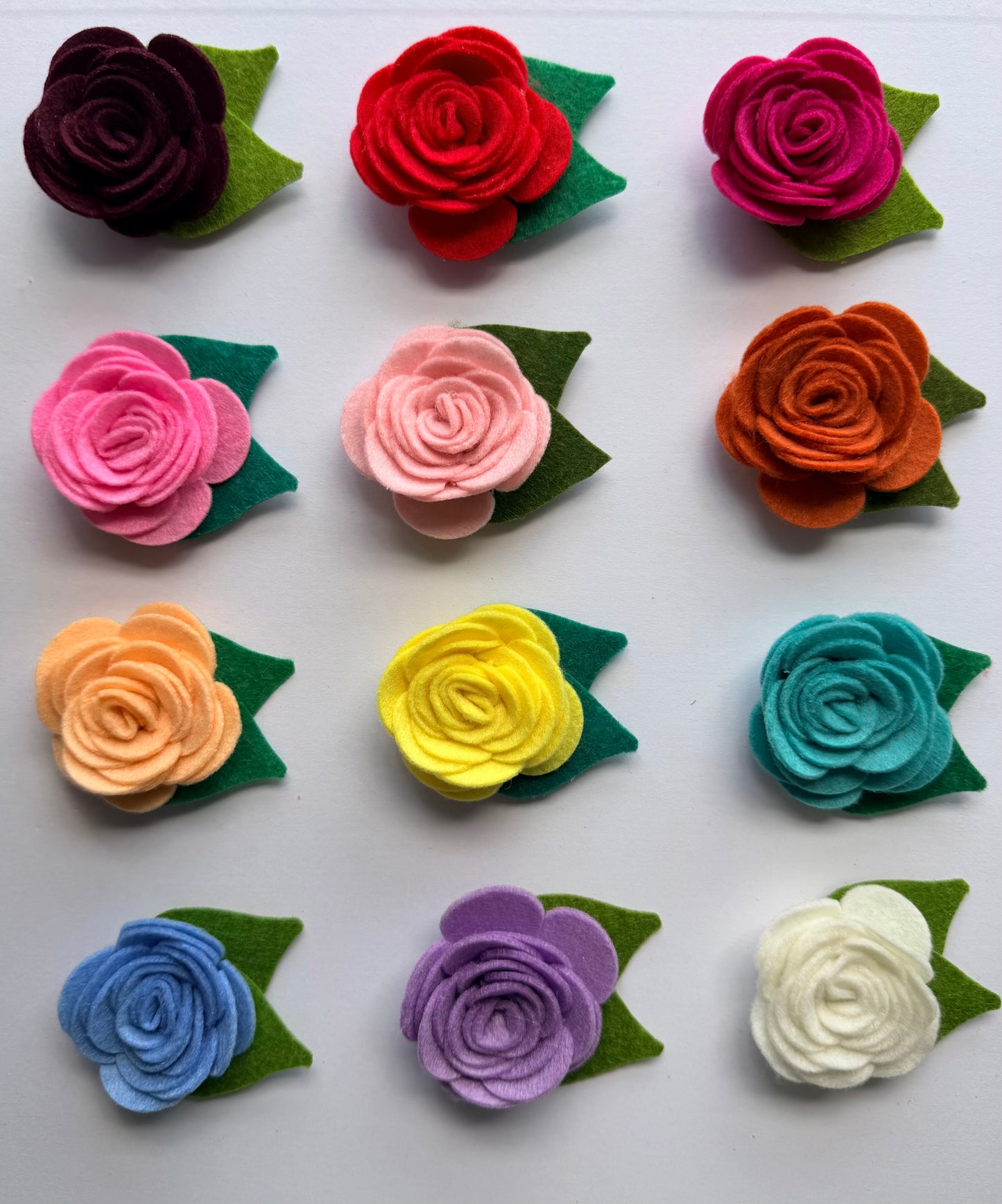 Felt Flower Accessory- 2 Sizes