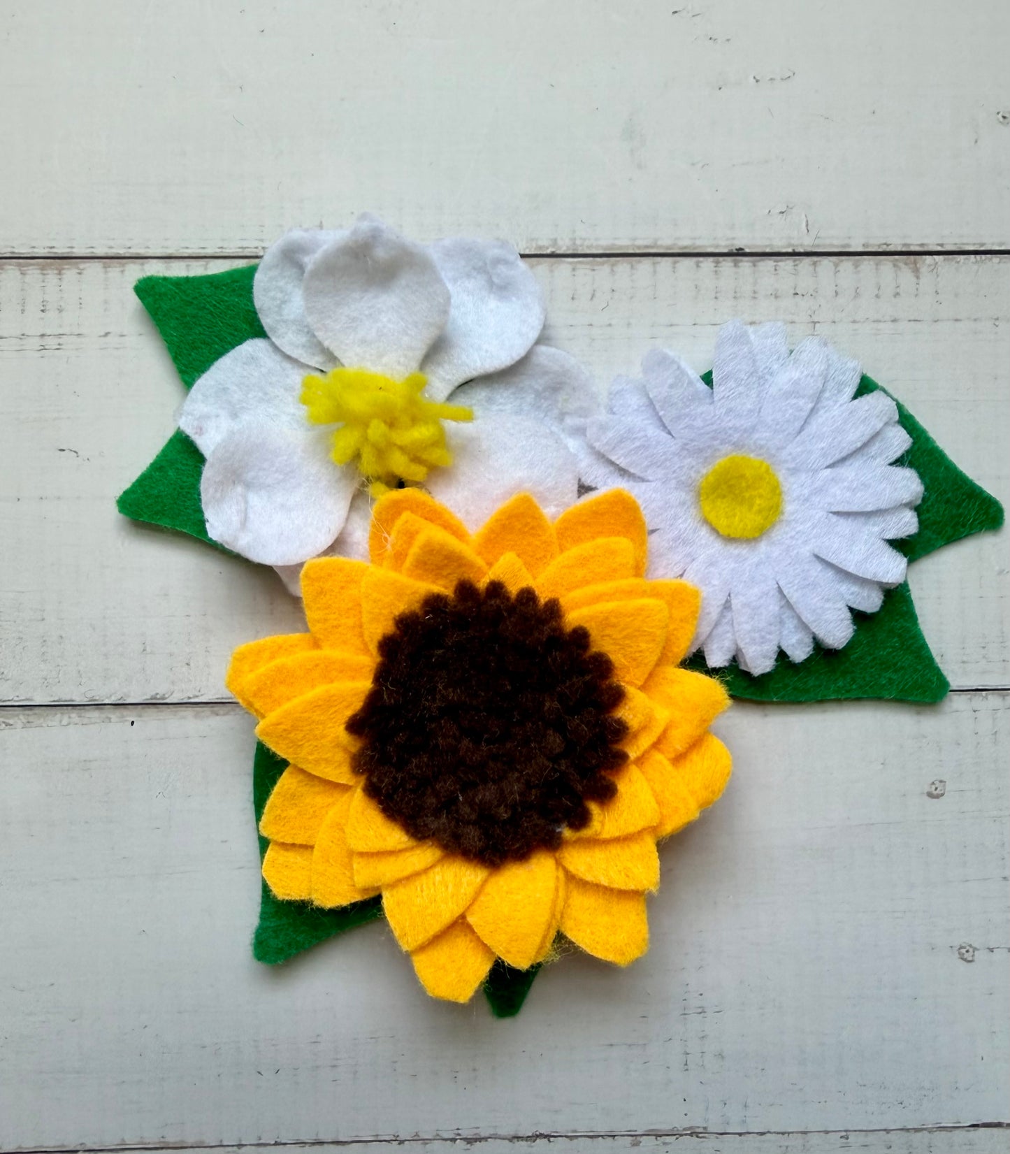 Felt Flower Accessory- 2 Sizes