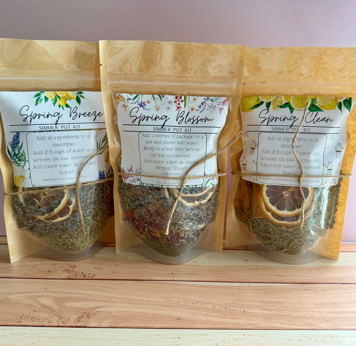 Spring Collection Simmer Pot Kits