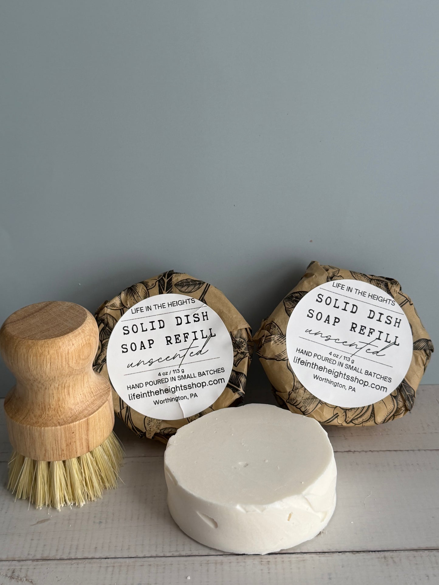Solid Bar Dish Soap – Farmhouse Kitchen Soap, handmade & natural