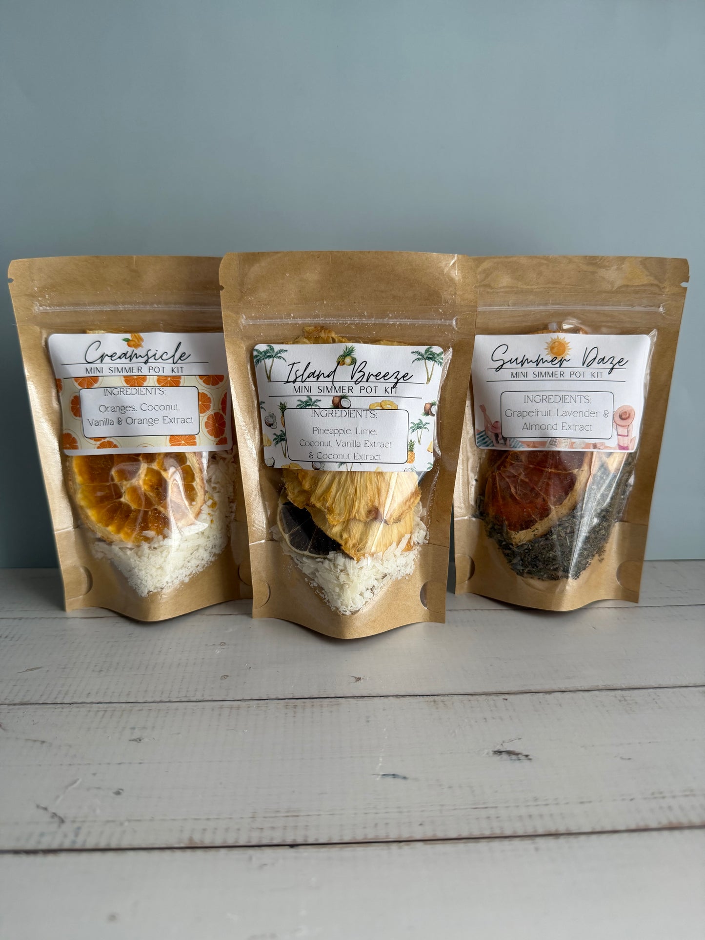 Summer Simmer Pot - Set of 3 Mini Kits (variety pack)