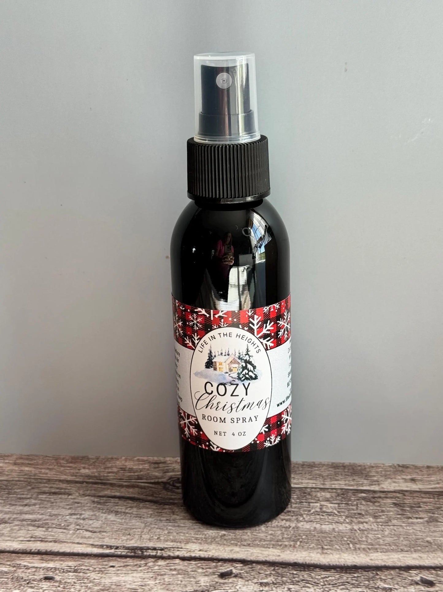 Holiday Scented Room Spray - 4 oz. Natural Ingredients, Room & Linen Spray